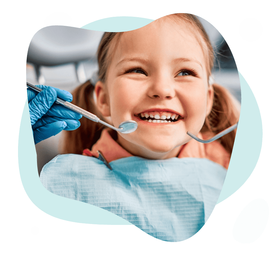 Cute little girl gonna take services image