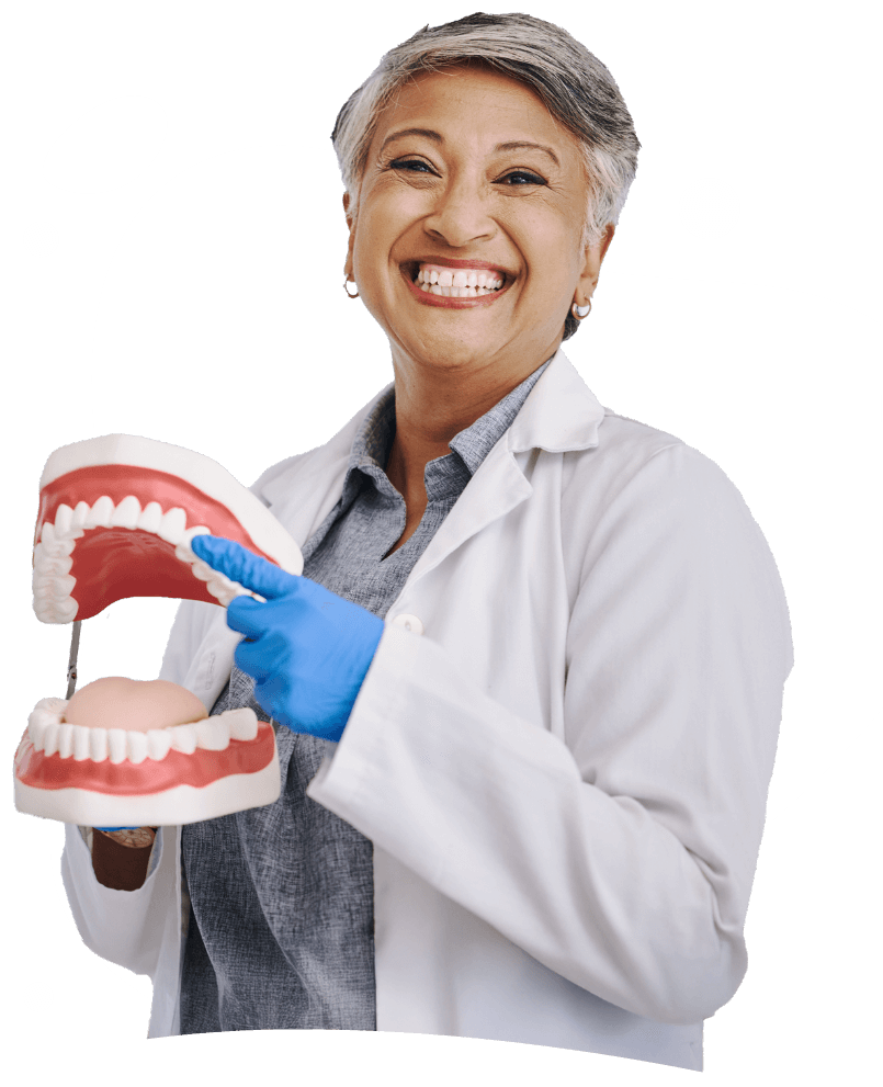 Dental services lady doctor image