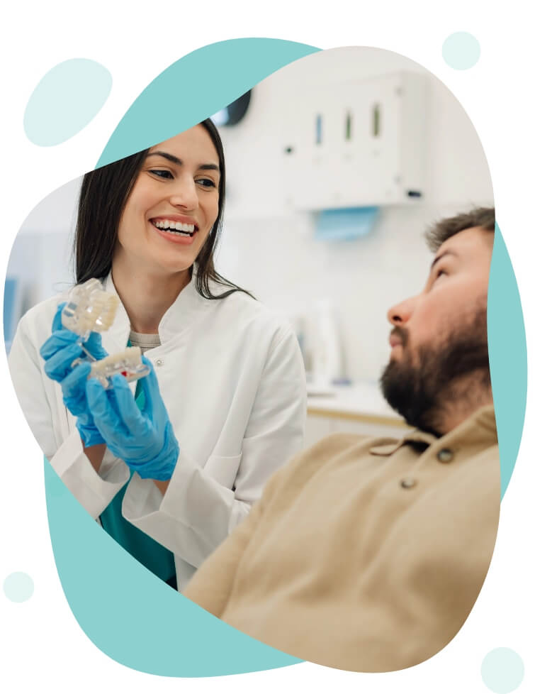 Night guard fitting image